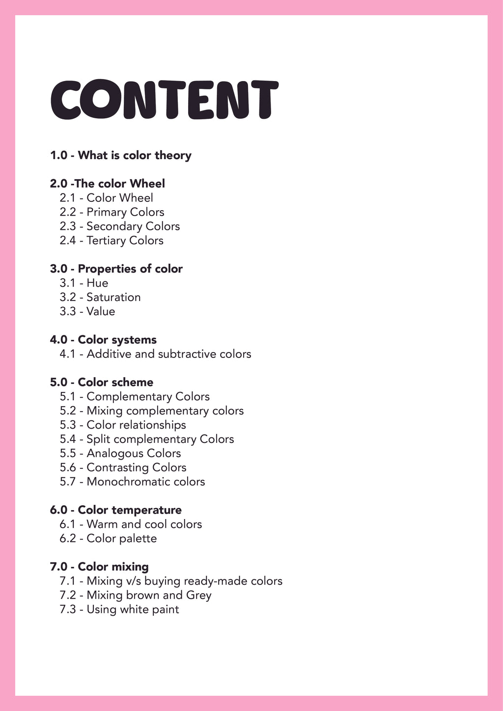 Color theory guide for beginners by Lorena Ojeda