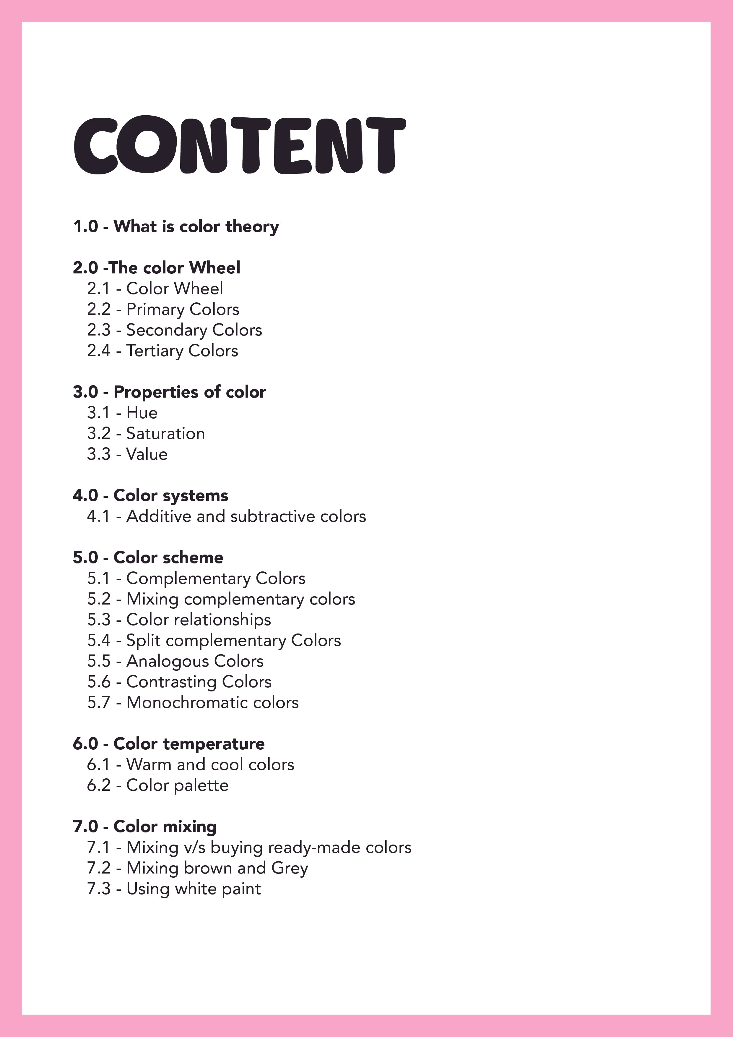 Color theory guide for beginners by Lorena Ojeda